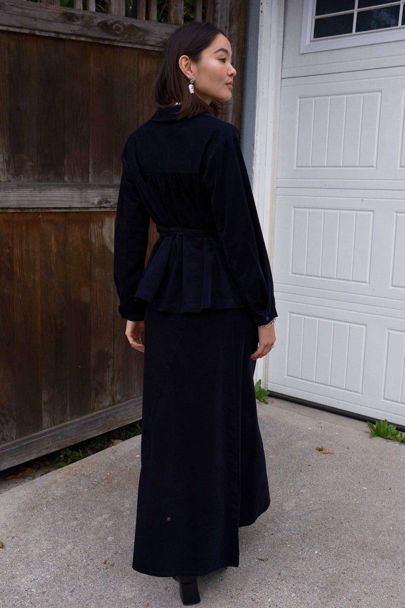 Felix Corduroy Wrap Skirt