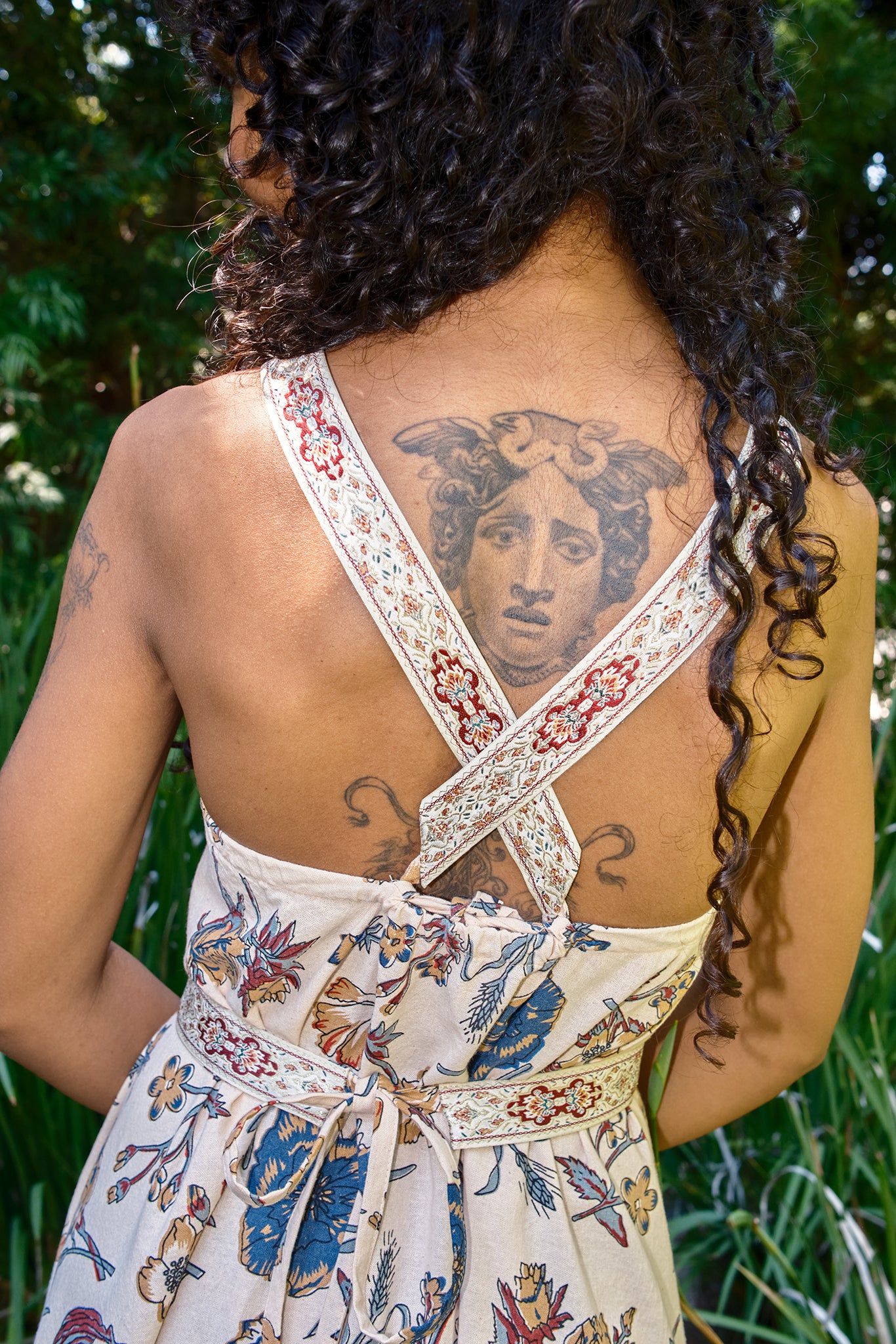 Aster Ribbon Tapestry Midi