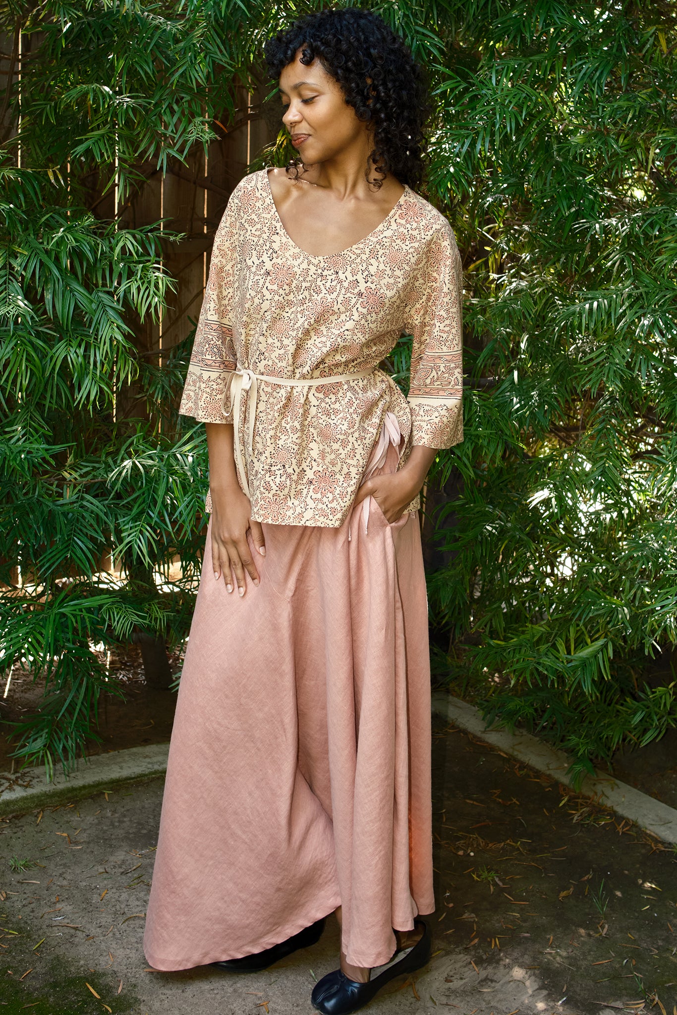 Calla Linen Skirt