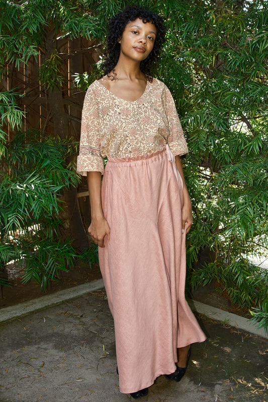 Calla Linen Skirt