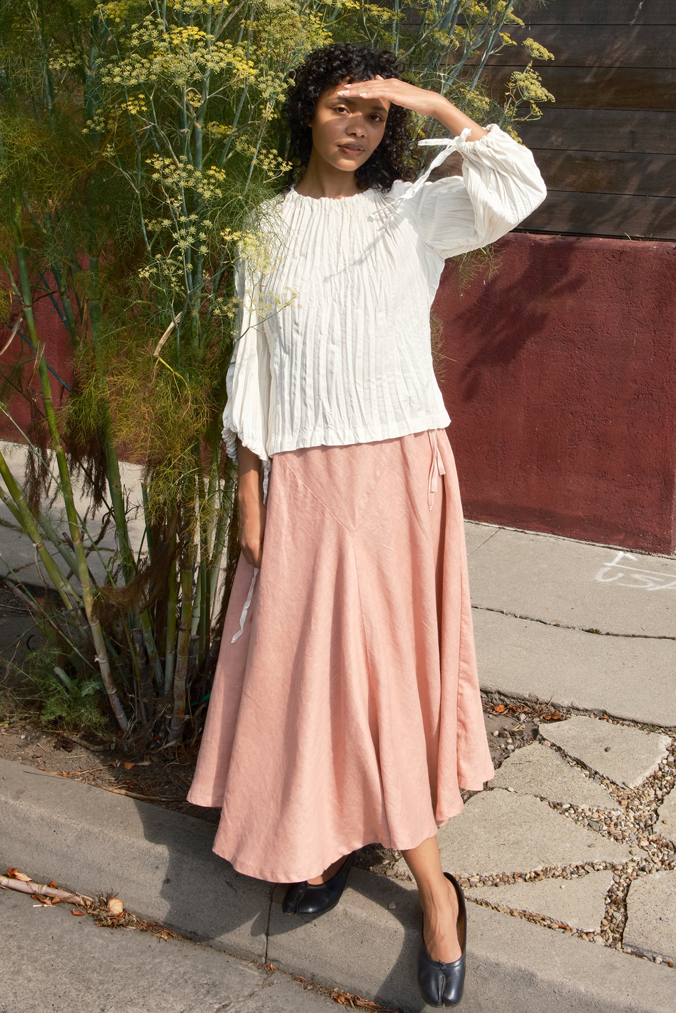 Calla Linen Skirt