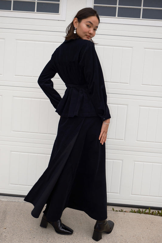 Felix Corduroy Wrap Skirt