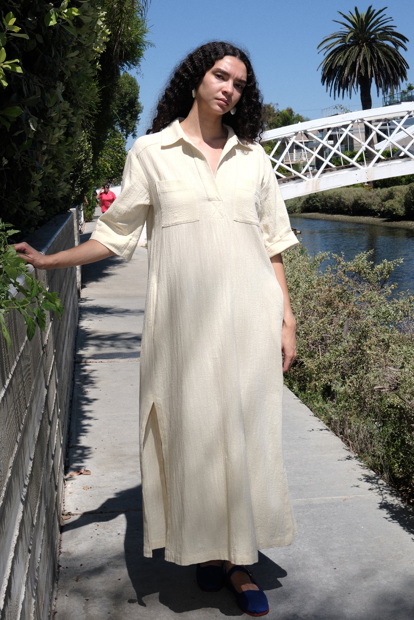 Ren Maxi Shirtdress