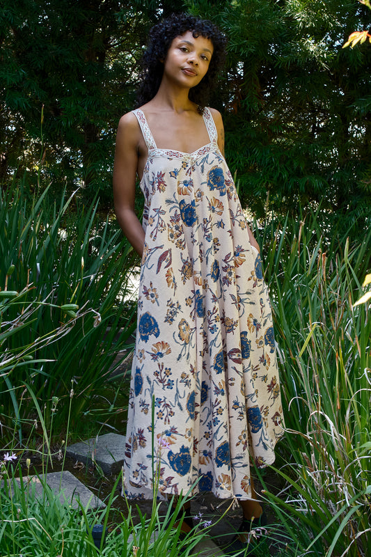 Aster Ribbon Tapestry Midi