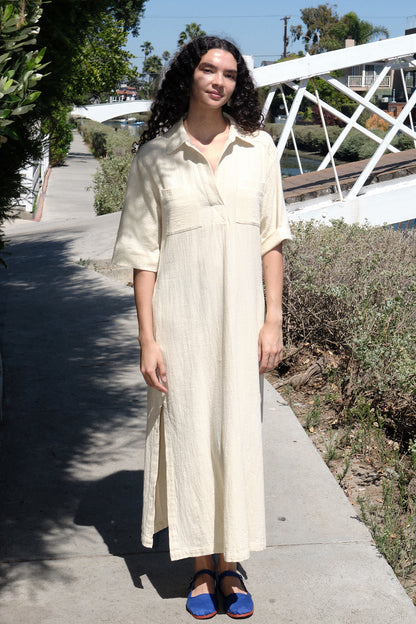 Ren Maxi Shirtdress